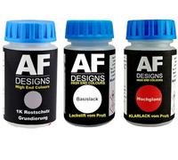 Alex Flittner Designs Paint Pen Suitable for Isuzu Z547 Magma Red Clear Varnish Primer Car Paint Set