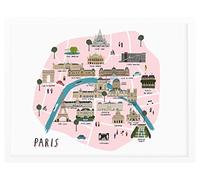 Alex Foster Illustration The Paris map