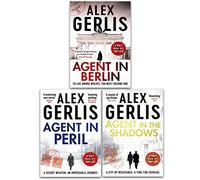 Alex Gerlis The Wolf Pack Spies Series 3 Books Collection Set (Agent in Peril, Agent in Berlin, Agent in the Shadows)