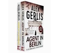 Alex Gerlis Wolf Pack Series 2 Books Collection Set (Agent in the Shadows & Agent in Berlin)