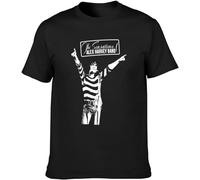 Alex Harvey Sensational Sahb Zal Cleminson Vambo Men's T-Shirt Unisex Black Cotton Print Tee Shirts