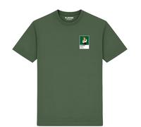 Alex Higgins Snooker Icon Frame Men's T-Shirt - Earthy Green / 4XL