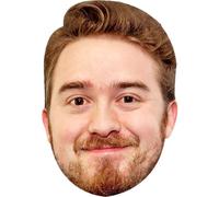 Alex Hirsch (Beard) Big Head. Larger than life mask.