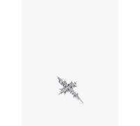 Alex Moss Alex Moss Nirvana Cross 14ct White-Gold and 1.07ct Diamond Pendant White Gold