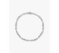 Alex Moss Alex Moss Saint Mark Classic 14ct White-Gold and 19.49ct Diamond Necklace White Gold