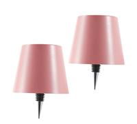 Alex Nash Wireless LED Bottle Lamp - Rechargeable USB-C Wine Bottle Stopper Light with 3 Dimmable Modes & Touch Control - Portable Indoor/Outdoor Mood Lighting - 200 Lumens, 8 Colours