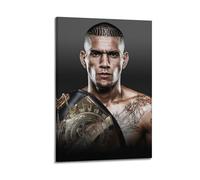 Alex Pereira 6 Canvas Poster Wall Art Decor Print Picture Paintings for Living Room Bedroom Decoration 16x24inch(40x60cm)