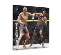 Alex Pereira Poster Modern Home Bedroom Wall Art Decor Canvas 20 x 20 Inch (50 x 50 cm)