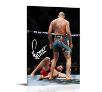 Alex Pereira Poster To Exciting Fights Modern Home Bedroom Wall Art Decor Canvas 16 x 24 inches (40 x 60 cm)