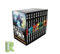 Alex Rider Complete Collection Anthony Horrowitz 10 Books Boxed Set (Russian Roulette, Scorpia Rising, Crocodile Tears, Snakehead, Ark Angel Scorpia, Eagle Strike, Skeleton Key, Point Blanc, Stormbreaker)