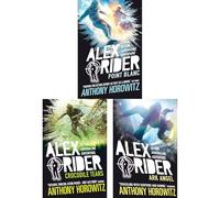 Alex Rider Mission Series: Point Blanc, Crocodile Tears & Ark Angel - Gripping Spy Adventures for Young Readers by Anthony Horowitz (3 Books, Paperback)
