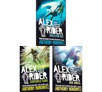 Alex Rider Mission Series: Skeleton Key, Crocodile Tears & Ark Angel - Thrilling Spy Adventures for Young Readers by Anthony Horowitz (3 Books, Paperback)