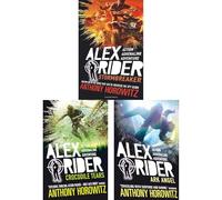 Alex Rider Mission Series: Stormbreaker, Crocodile Tears & Ark Angel - Gripping Spy Adventures for Young Readers by Anthony Horowitz (3 Books, Paperback)