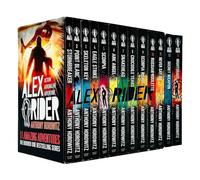 Alex Rider Series 13 Books Collection Set By Anthony Horowitz (Stormbreaker, Point Blanc, Skeleton Key, Eagle Strike, Secret Weapon, Nightshade & More)