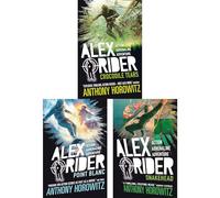 Alex Rider Spy Missions: Crocodile Tears, Point Blanc & Snakehead - High-Stakes Espionage & Global Adventure (3-Book Set)