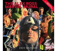 Alex Ross Marvel Mural 2024 Oversized Wall Calendar