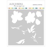 Alex Syberia Designs - Grateful for You Stencil