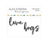 Alex Syberia Designs Love & Hugs Die Set, White