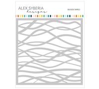 Alex Syberia Designs Seaside Swirls Stencil