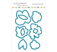 Alex Syberia Designs Watercolour Flowers Die Set