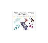 Alex Syberia Designs Winter Foliage Die Set, White