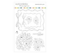 Alex Syberia Designs- Wrapped with Love Stamp Set 6 x 8