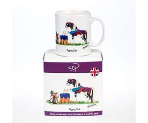 Alex Underdown Funny Horse Mug. Gypsy Cob Horse Riding Gift