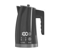 Alexa Smart Kettle, App Controlled, LED Touch Display, Keep Warm Function, Stainless Steel Insulated, 1.25L, 1300W, Grey