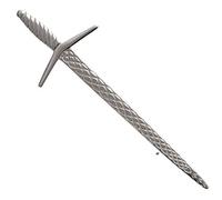Alexander Castle 925 Sterling Silver Scottish Celtic Sword Kilt Pin Brooch for Men & Women - Kilt Accessory with Jewellery Gift Box - 85mm