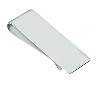 Alexander Castle Plain Solid 925 Sterling Silver Money Clip for Men with Jewellery Gift Box - Men's Gifts