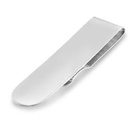 Alexander Castle Slim Solid 925 Sterling Silver Money Clip for Men with Jewellery Gift Box - Men's Gifts