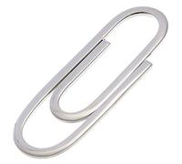 Alexander Castle Solid 925 Sterling Silver Money Clip Paperclip Design for Men with Jewellery Gift Box - Men's Gifts