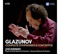 Alexander Glazunov - Glazunov Complete Symphonies Concertos - CD - G3z
