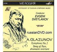 Alexander Glazunov - Glazunov - Symphony No. 2 - Evgeni Svetlanov (UK