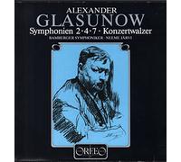 Alexander Glazunov , Neeme Järvi , Bamberger Symphoniker - Alexander Glazunov , Neeme Järvi , Bamberger Symphoniker - Symphonien 2o4o7o Konzertwalzer - Orfeo - S 148 852 H