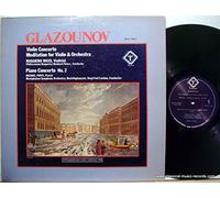 Alexander Glazunov - Violin Concerto / Meditation for Violin & Orchestra / Piano Concerto No. 2 (Quadrophonic) / QTV-S 34621