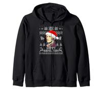 Alexander Hamilton Happy Hamilton Funny Christmas Zip Hoodie