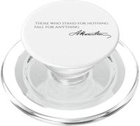Alexander Hamilton Quote - Those Who Stand For Nothing PopSockets PopGrip for MagSafe