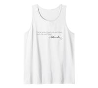 Alexander Hamilton Quote - Those Who Stand for Nothing Tank Top