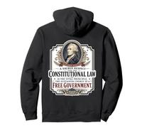 Alexander Hamilton U.S. Constitution Free Government Quote Pullover Hoodie