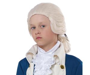 Alexander Hamilton Wig Child Costume One Size Fits Most