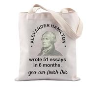 Alexander Inspired Gift You Can Finish Motivational Gift History Teacher Broadway Music Lover Gift Tote Bag (Alexander wrote UK)