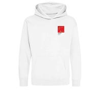 Alexander Isak Liverpool Icon Frame Kids Hoodie - White / 7-8 years