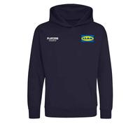 Alexander Isak Logo Kids Hoodie - Navy / 12-13 years