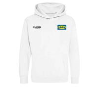 Alexander Isak Logo Kids Hoodie - White / 12-13 years