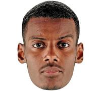 Alexander Isak (Stubble) Celebrity Mask, Flat Card Face, Fancy Dress Mask