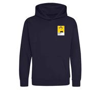 Alexander Isak Sweden Icon Frame Kids Hoodie - Navy / 7-8 years