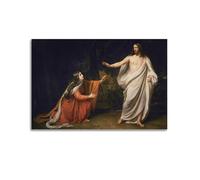 Alexander Ivanov Printed Posters Christ's Appearance to Mary Magdalene After The Resurrection Art Print Wall Photo Paint Hanging Picture Family Bedroom Decor 12x18inch(30x45cm)