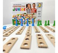 A ALEXANDER Constructor Junior Creative Set - Building blocks for children aged 4 and up - Educational building toys - Solid and safe materials - 75 pieces - 31x22x5cm