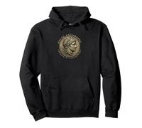 Alexander King of Macedon Ancient Greek History Antique Art Pullover Hoodie
